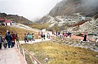 The stairway in Nathu La