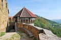 Turm und Mauer der Burg