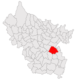 Location of Săgeata