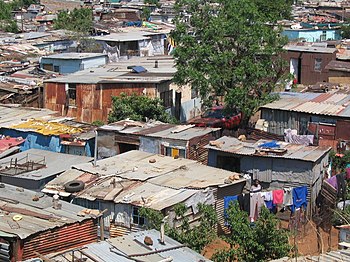 Shanty town, Soweto