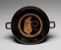 Image 65Terracotta kylix that depicts a man holding a lyre, circa 480 BC, in the Metropolitan Museum of Art (New York City) (from Culture of Greece)