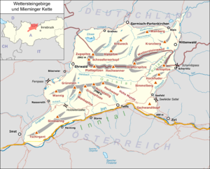 Ehrwalder Sonnenspitze (Wettersteingebirge und Mieminger Kette)