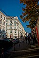 Blick stadtauswärts von der Ecke Salesianergasse