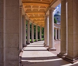 Arhangelszkoje palota, külső