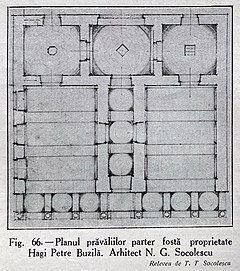 Hagi Petre Buzilă's store plan.