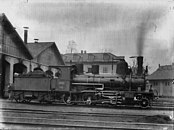 Güterzuglok D 3/4 Nr. 97, gebaut 1885 von der SCB, hier als SBB Nr. 3892