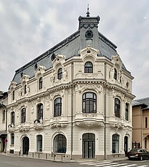 Mița the Cyclist House (Bucharest, Romania), 1908, by Nicolae C. Mihăescu[232]