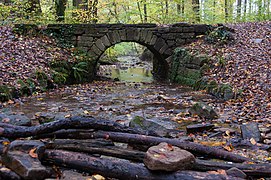 Steinbrücke im Naturschutzgebiet