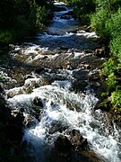 Eiteråa flowing down from the mountain