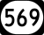 Kentucky Route 569 marker