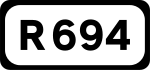 R694 road shield}}