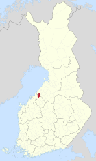 Lage von Kannus in Finnland