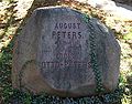 Grabstein von Louise Otto-Peters und ihrem Mann auf dem Alten Johannisfriedhof