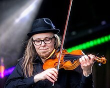 Sanders at MerleFest 2019 in Wilkesboro, NC