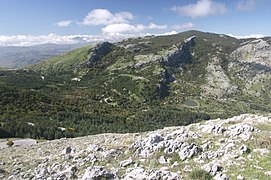 Blick auf den Pizzo Carbonara