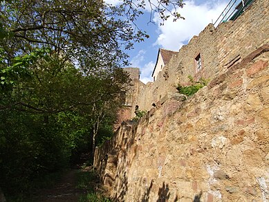 Stadtmauer, Westseite