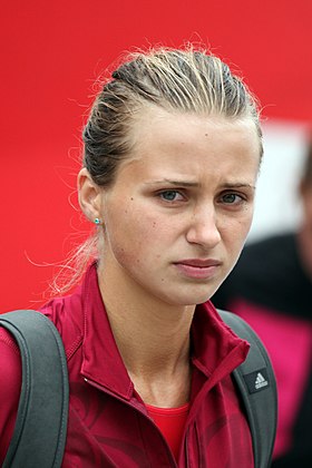 Anastassija Protassenja beim ETU-European-Cup der Junioren in Tabor 2011