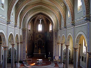 Kirche Heilig Kreuz Innenansicht