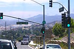 CA 14U along Sierra Highway in Santa Clarita