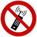D-P018: Mobilfunk verboten