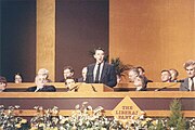 David Steel at the 1987 Liberal Party Assembly