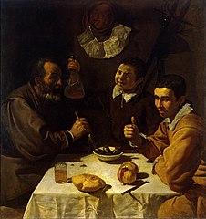 Ισπανικά Μπαρόκ: Το γεύμα του Diego Velázquez (1617)