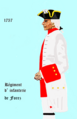 Régiment de Forez von 1757 bis 1762