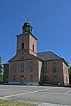 Kongsberg kirke, barokk, tegl, korsform