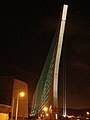 The bridge seen from one of its ends (photo taken from Avenue Humberto Lobo in the San Pedro Garza García side).