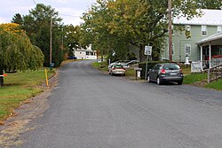 Quaker Meeting House Road in Slabtown