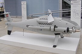 Camcopter S-100 mit Raketenbewaffnung