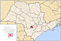 Location in São Paulo state