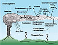 Volcanic injection effects.