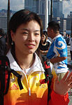 Wu Minxia, erfolgreichste chinesische Olympionikin überhaupt mit fünf Gold-, einer Silber- und einer Bronzemedaille