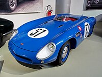 Der DB HBR mit dem Élie Bayol beim 24-Stunden-Rennen von Le Mans 1954 am Start war