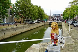 De Grote Sluis met de Leeuwenbrug