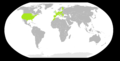 Aer Lingus destinations as of March 2010