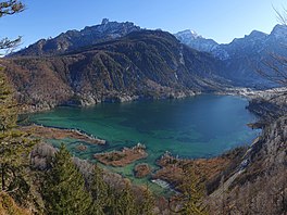 View at the Almsee from Ameisstein