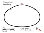 Chicagoland Speedway oval