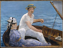 Édouard Manet, Tekne gezintisi, 1874, Metropolitan Museum of Art