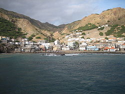 Furna on the island of Brava, Cape Verde