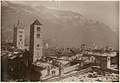 Mario Gabinio, Valle di Susa, Susa, panorama della città da ovest coi campanili di Santa Maria Maggiore e San Giusto