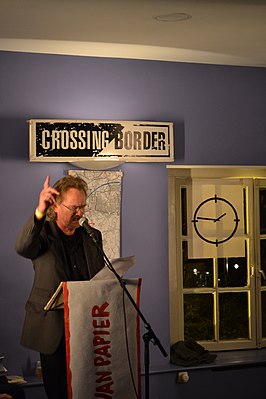 Jan Kuipers tijdens Crossing Border 2011