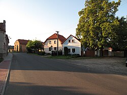 Centre of Klučov