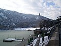 Svanetian Tower overlooking Turtle Lake