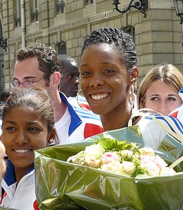 Op het bordes van het Élysée na afloop van de EK in 2010