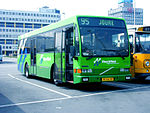 NoordNed 4748 op buffer Busstation in Leeuwarden.