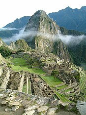 Peru Machu Picchu Sunset