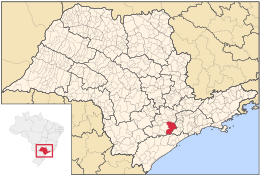 Ibiúna – Mappa