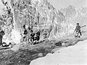 Summit of Mintaka Pass. 1918